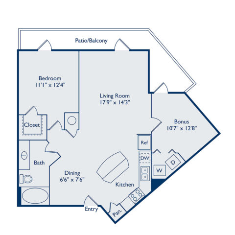 A1D Floor plan