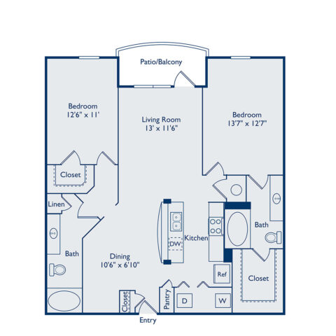 B2D Floor plan